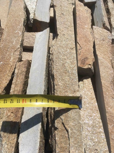 Горбушка златолит золотистый для облицовки купить в Вологде