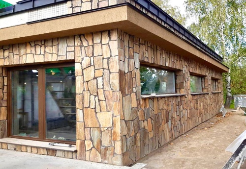 Плитняк кора дерева для фасада купить в Вологде