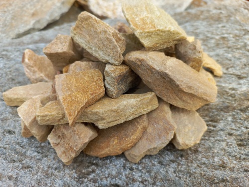 Златолит жёлтый декоративная каменная крошка купить в Вологде