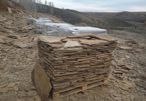 Плитняк кора дерева для цоколя, отмостки купить в Вологде