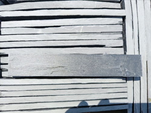 Плитка чёрная из натурального камня фасадная 30 см * 5 см, толщина 7 мм -30 мм купить в Вологде